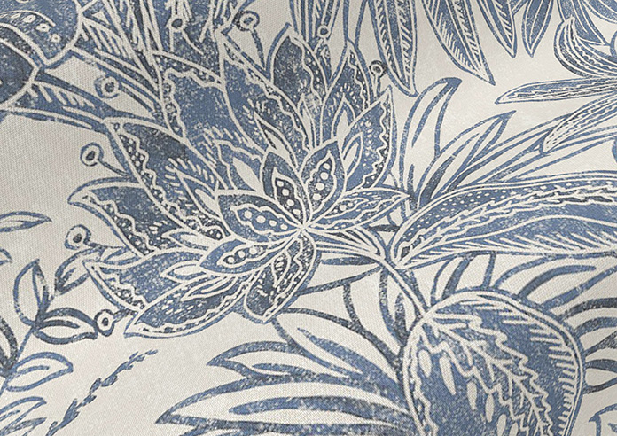 Maui, Indigo - Made to Measure Curtains - Image 4